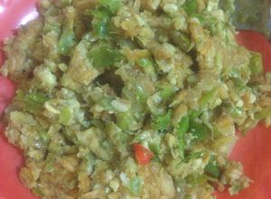 Foto resep Tempe penyet cabe ijoo