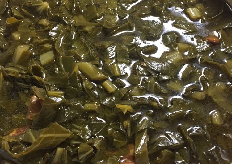 Steps to Make Favorite Southern collard greens