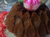 Bundt Cake de turrón de chocolate Suchard