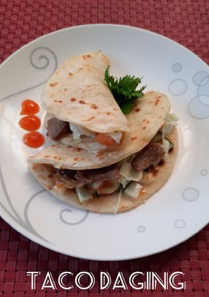Foto resep Taco daging