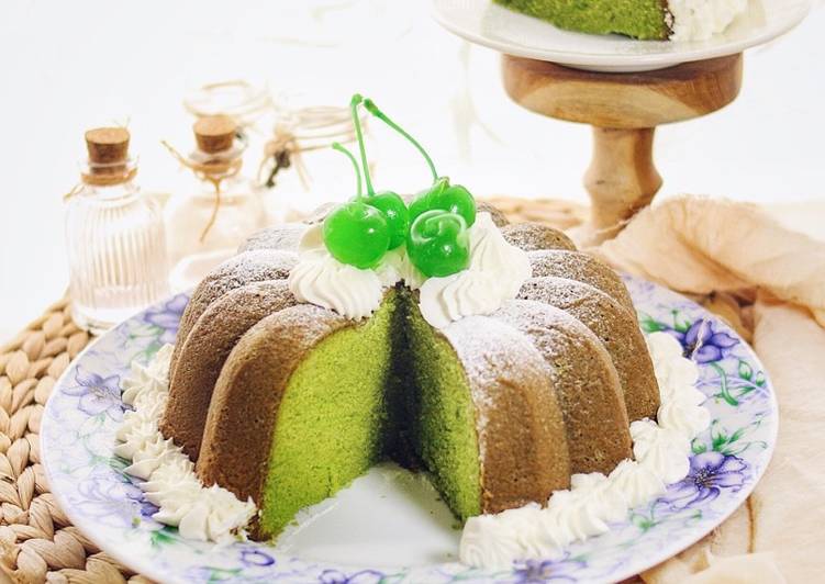 Resep Bolu Green Tea, Enak