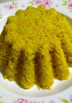صورة لوصفة أرز بسمتي