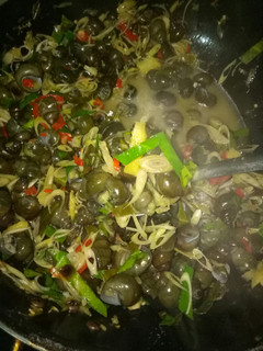 Hình của món Ốc gạo hoặc (ốc len).