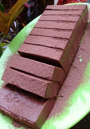 Foto resep Puding roti chocolatos