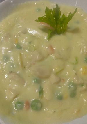 Foto resep Cream Of Chicken Soup Mudah dan Sederhana