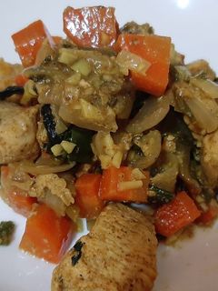 Foto resep Ayam Tumis Kari Simple