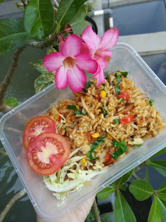 Foto resep Nasi goreng ayam jagung