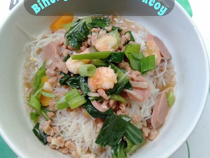 Langkah Gampang Membuat Resep Bihun jagung cah pokcoy yang Sempurna