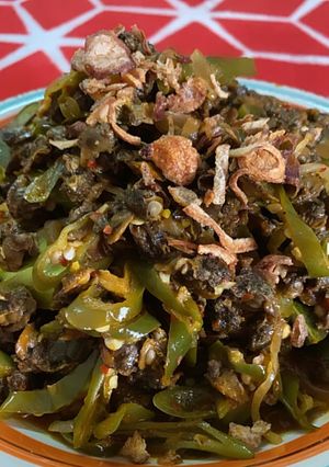 Foto resep Kerang cabe ijo simple