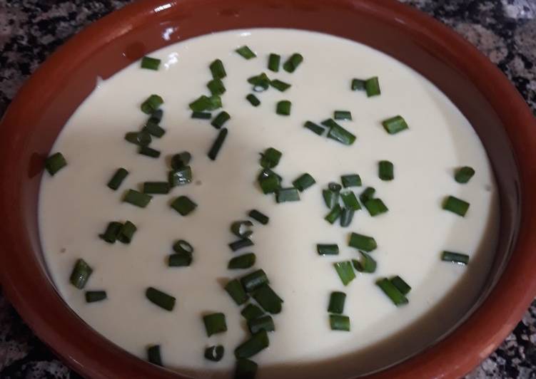 Vichyssoise crema fría de puerros