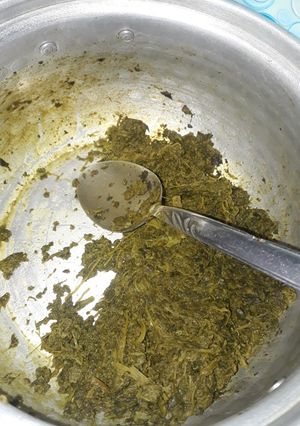 عکسی از دستور ماست و اسفناج