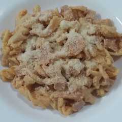 Pasta con jamón y peperoni-レシピのメイン写真