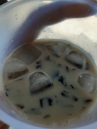 Cara Gampang Membuat Resep Es cappucino cincau kw yang Lezat Anti Ribet, Mantap