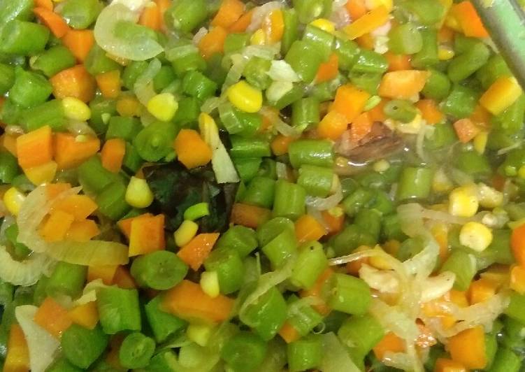 Resep Oseng Warna Warni, Lezat Sekali