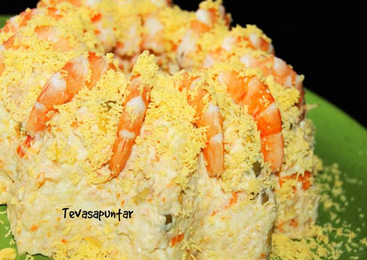 Ensaladilla de langostinos