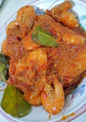 Foto resep Udang Saus Padang