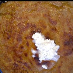 A picture of Aaloo Wala paratha.