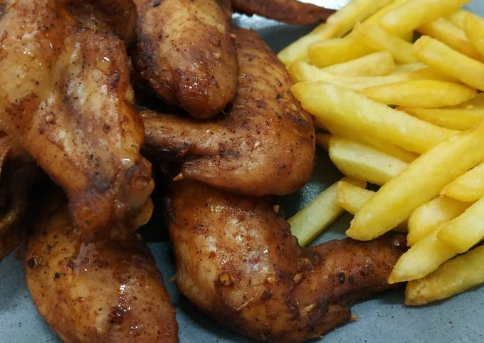 Resep New Orleans Chicken Wings Oleh Elvy - Cookpad