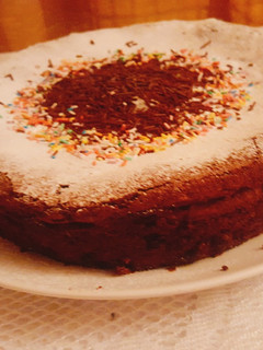 Una foto de Black cake (Tarta negra)