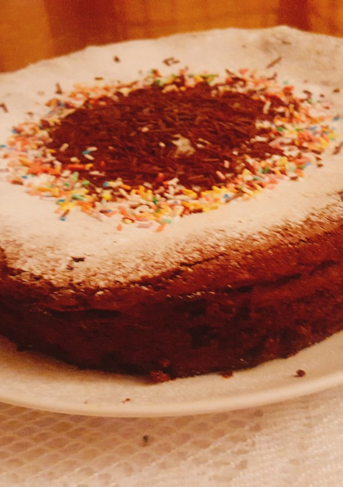 Una foto de Black cake (Tarta negra)