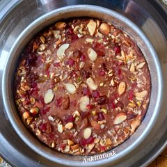 Falahari Plum Cake - no egg no yeast A picture of Falahari Plum Cake - no egg no yeast.
