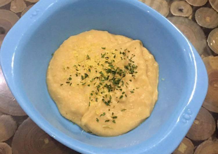 Bubur salmon (mpasi 7m+)