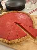 Cranberry Curd Tart