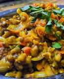 Simple moong stir fry breakfast