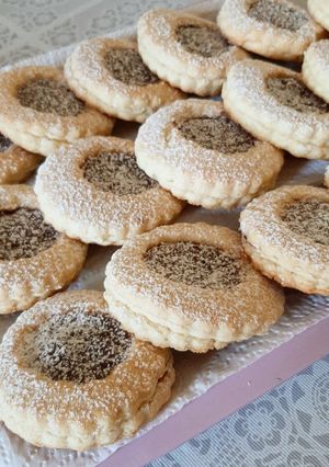 Foto di Biscotti occhi di bue alla nutella