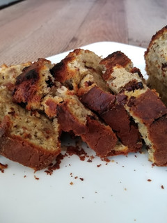 A picture of Chocolate chip banana bread #weeklyjikonichallenge.