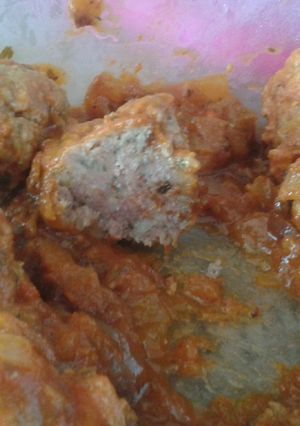 Una foto de Albóndigas con spaghetti