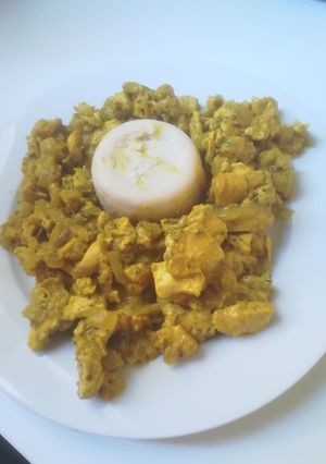 Foto principal de Pechuga a la mostaza con arroz