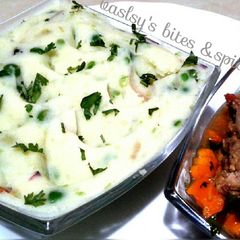 A picture of Peas&potatoes mashed.