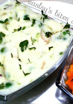 A picture of Peas&potatoes mashed.