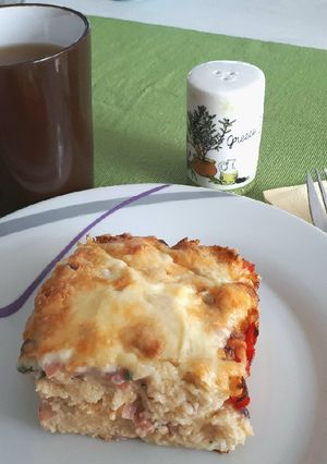 Maradékmentő kenyérpuding recept fotója