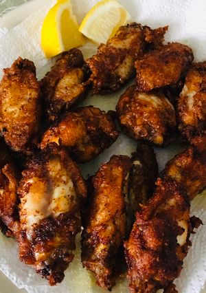 A picture of Piri piri fried chicken.
