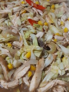 Foto resep Tumis ayam sayur black pepper sauce gk pke ribet ala emak ndut