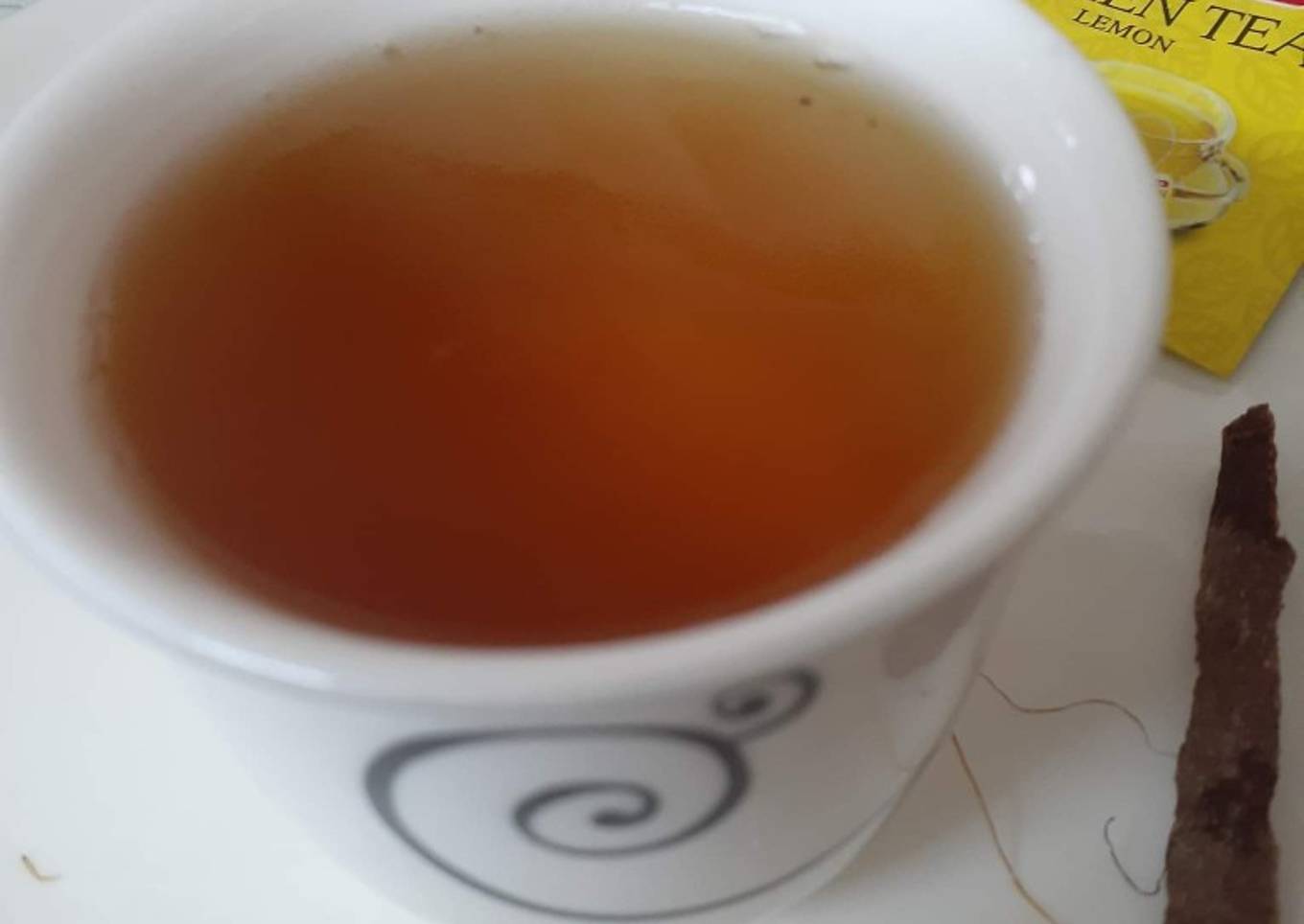 Lemon green tea