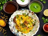 काला चना आलू टिक्की चाट