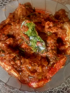 A picture of Crab gravy.