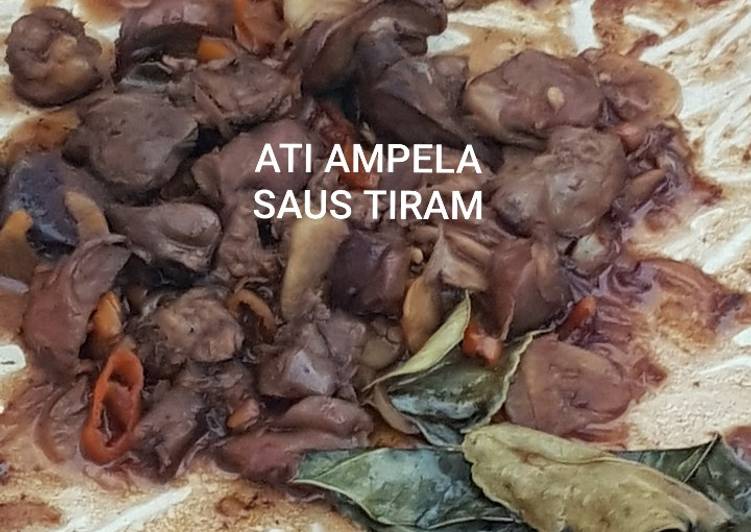 Resep Ati Ampela Saus Tiram Anti Gagal