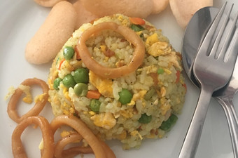 Cara Buat Nasi goreng kari ala bumil Rumahan