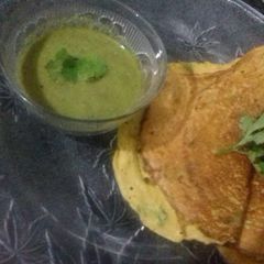 Moong daal ka cheela. A picture of Moong daal ka cheela..