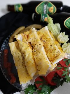 عکسی از دستور بورک مرغ