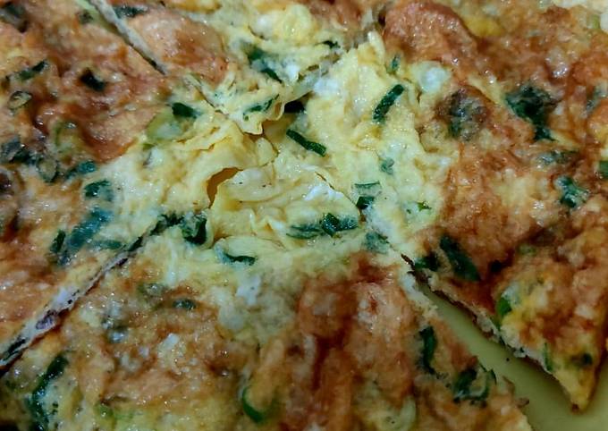  Resep Telur Dadar Daun Bawang oleh Margie Trivonia Cookpad