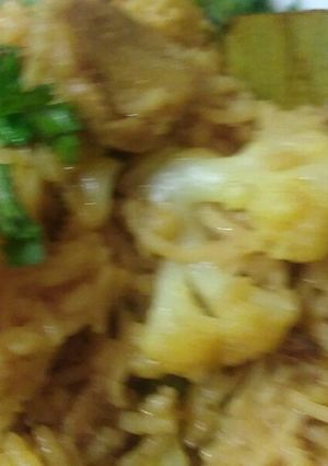 A picture of Mix Veg Pulav.