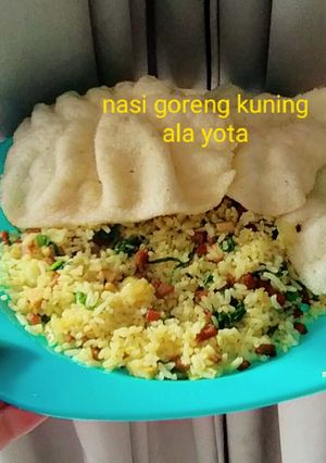 Foto resep Nasi goreng kuning ala yota