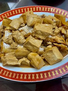 紅燒剝皮魚豆腐 的食譜成品照片