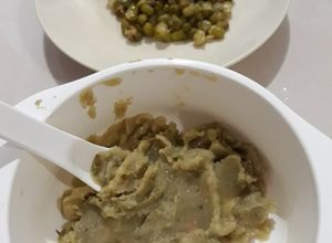 Foto resep Mpasi 6m+ Puree kacang hijau+Asip