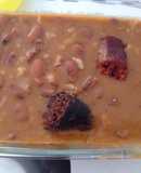 Fabes pintes con arroz